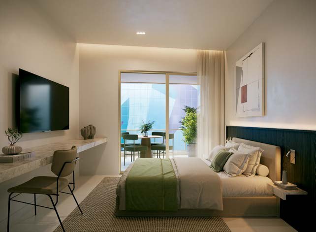 Quarto com varanda