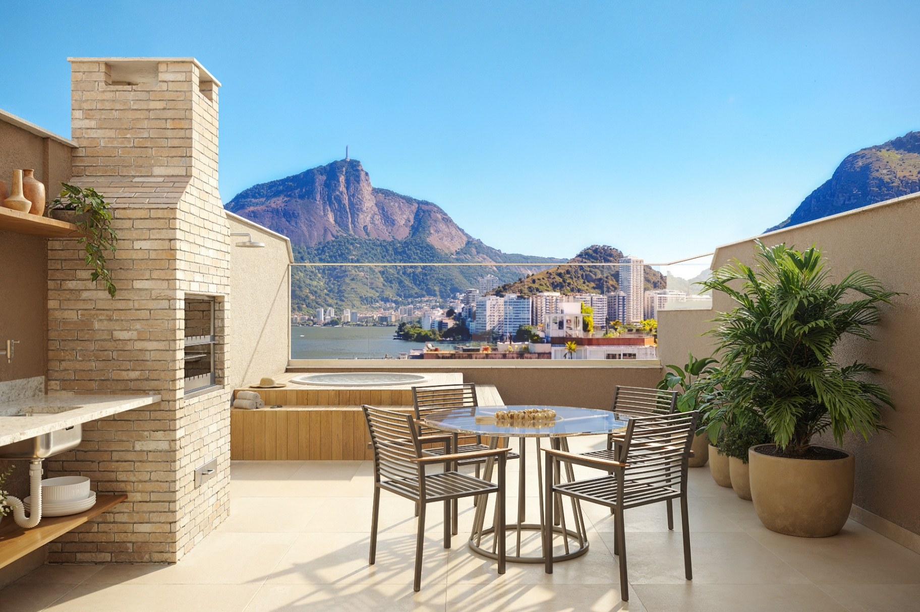 Terraço da cobertura 1002