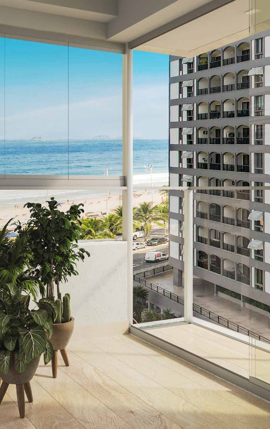 Vista da varanda do 605