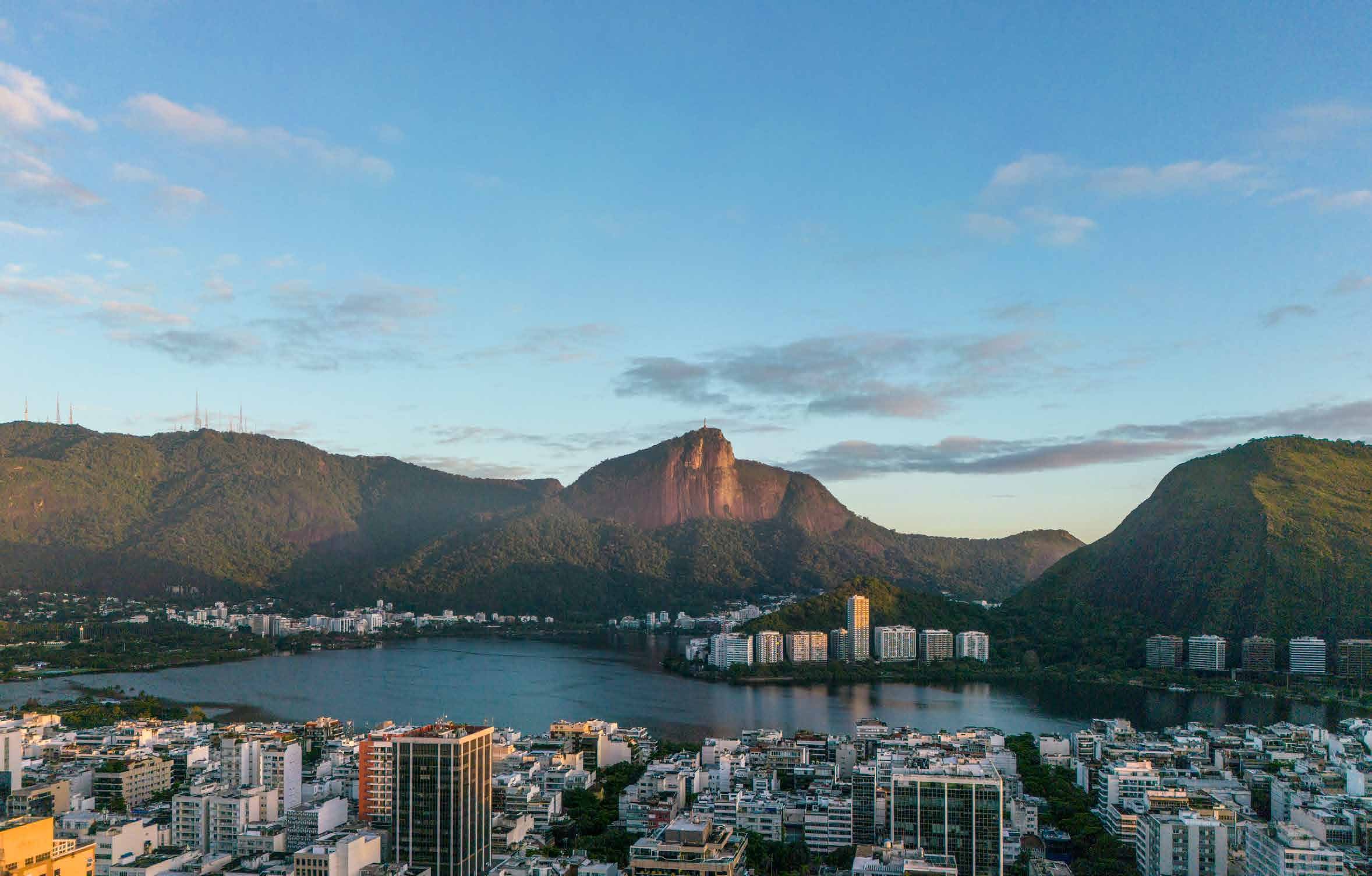 Lagoa Rodrigo de Freitas e Cristo