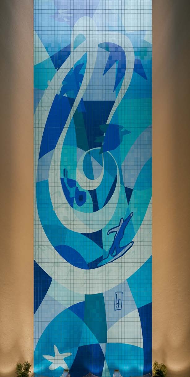 Mural Azul do Tempo