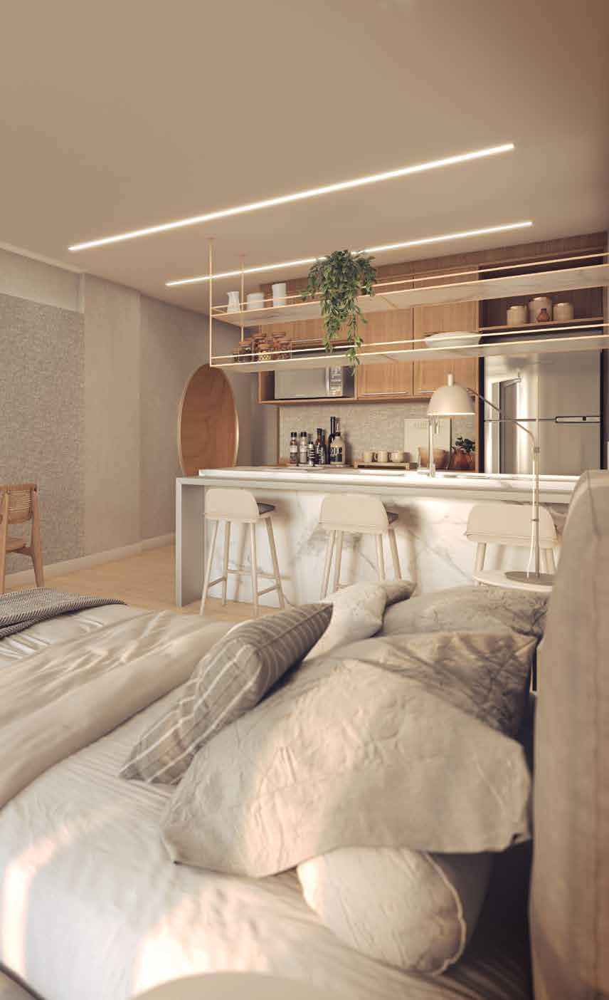 Detalhe do apartamento