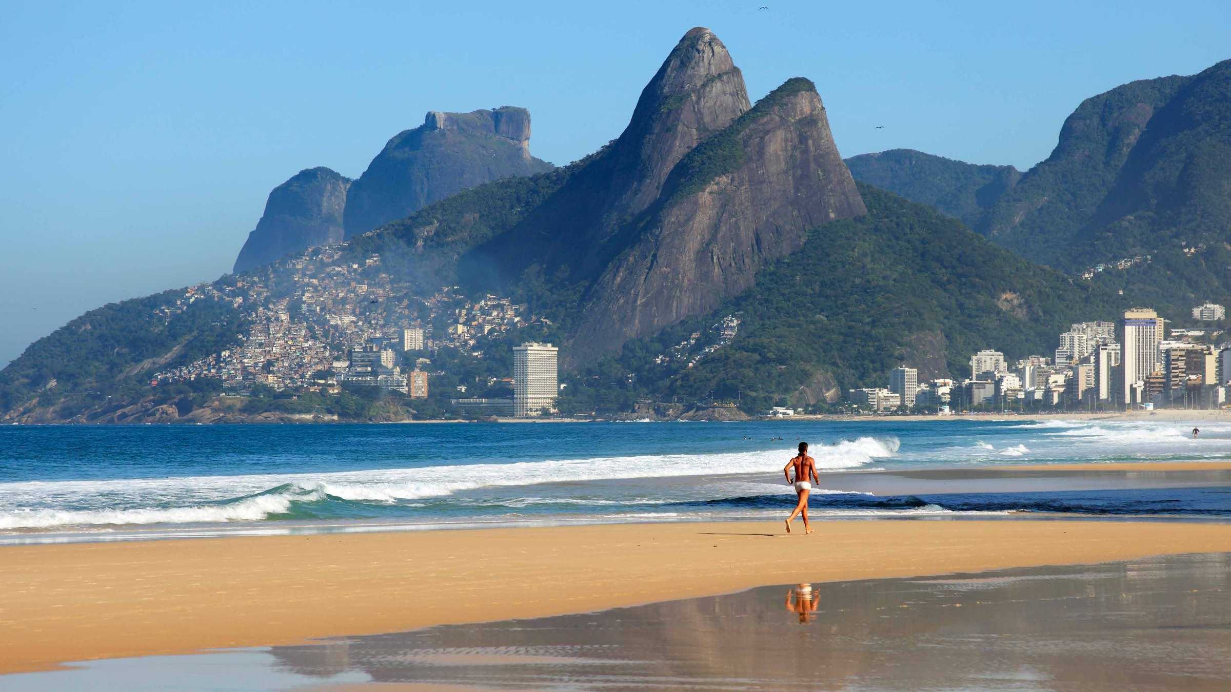 Praia de Ipanema e Dois Irmãos