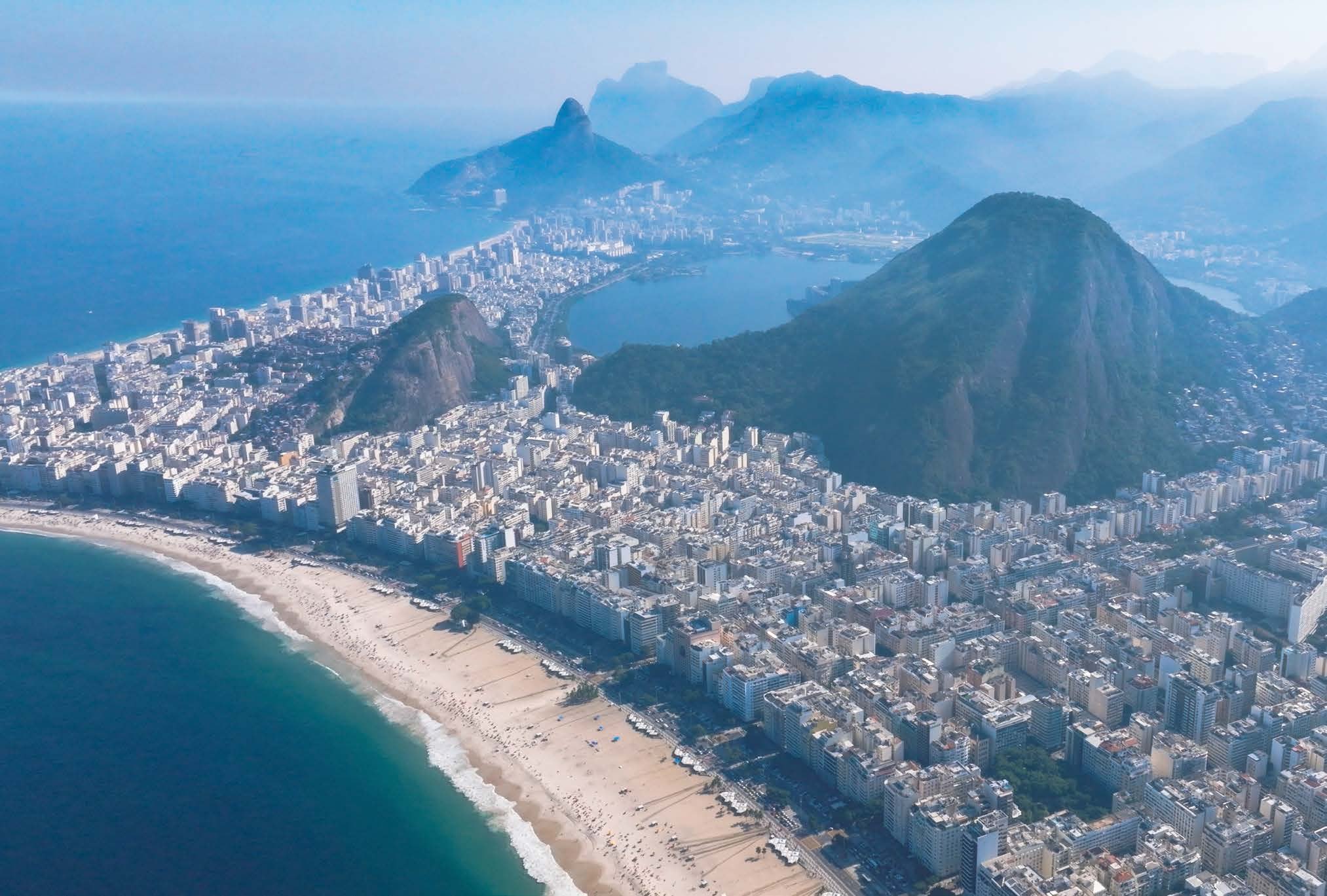 Copacabana vista do alto