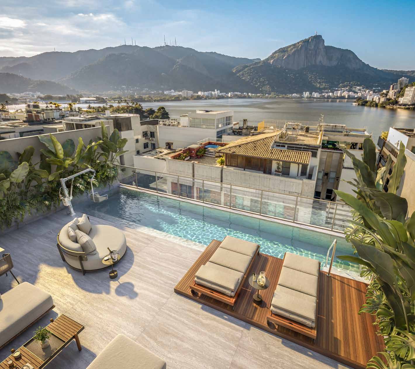 Rooftop visto do alto