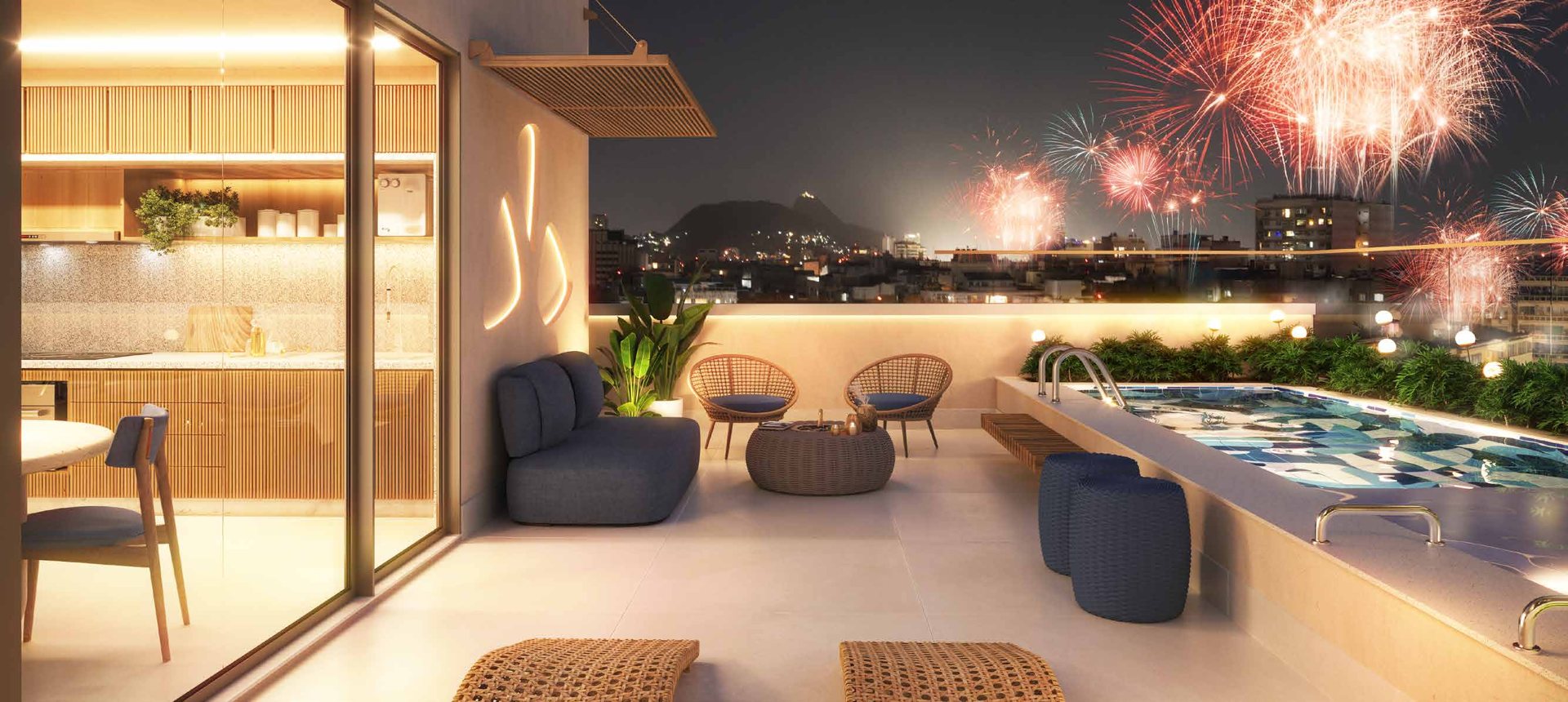 Lounge coberto