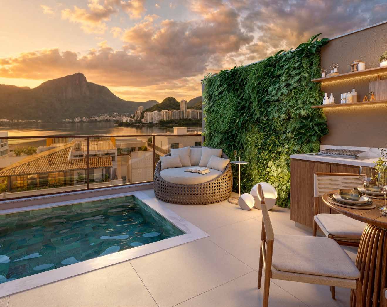 Terraço da cobertura 1001