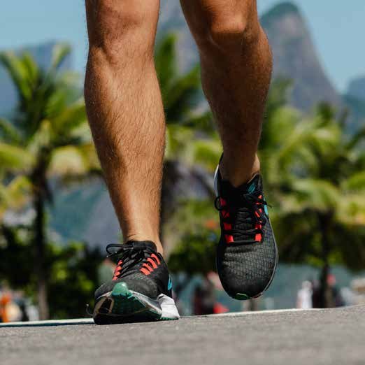 Corrida no calçadão