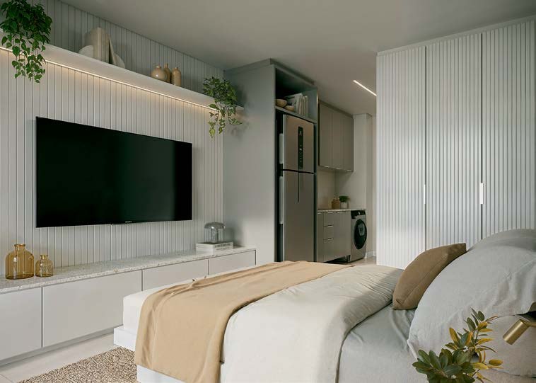 Quarto com TV
